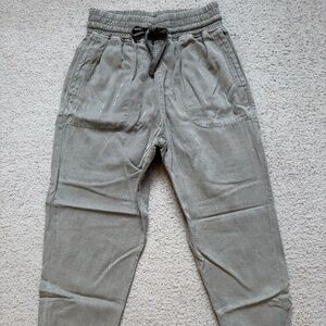 Zara cargo tie waist pants size S